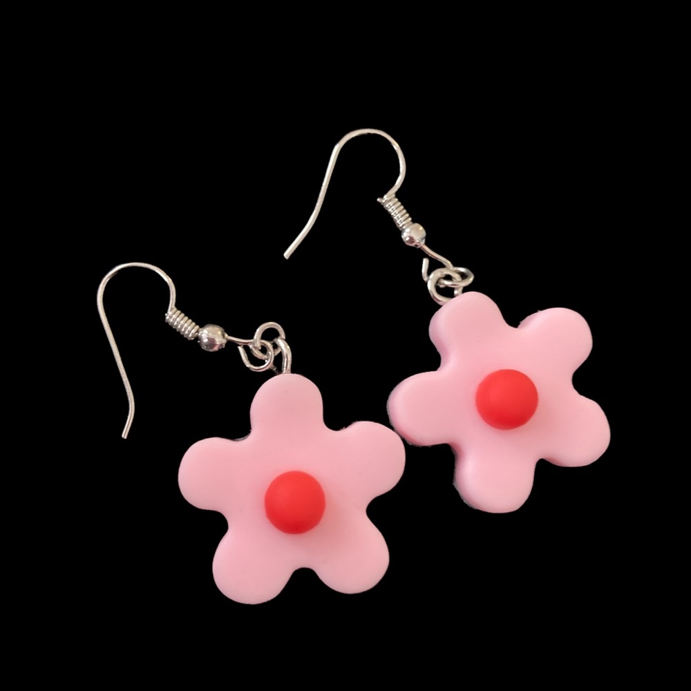 flower earrings🌸🌸
